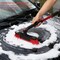 Gardenised Aluminum Snow Brush & Ice Scraper Non-Slip Foam Grip Winter Car Tool with Scratch-Free Bristles for Cars, SUVs & Trucks